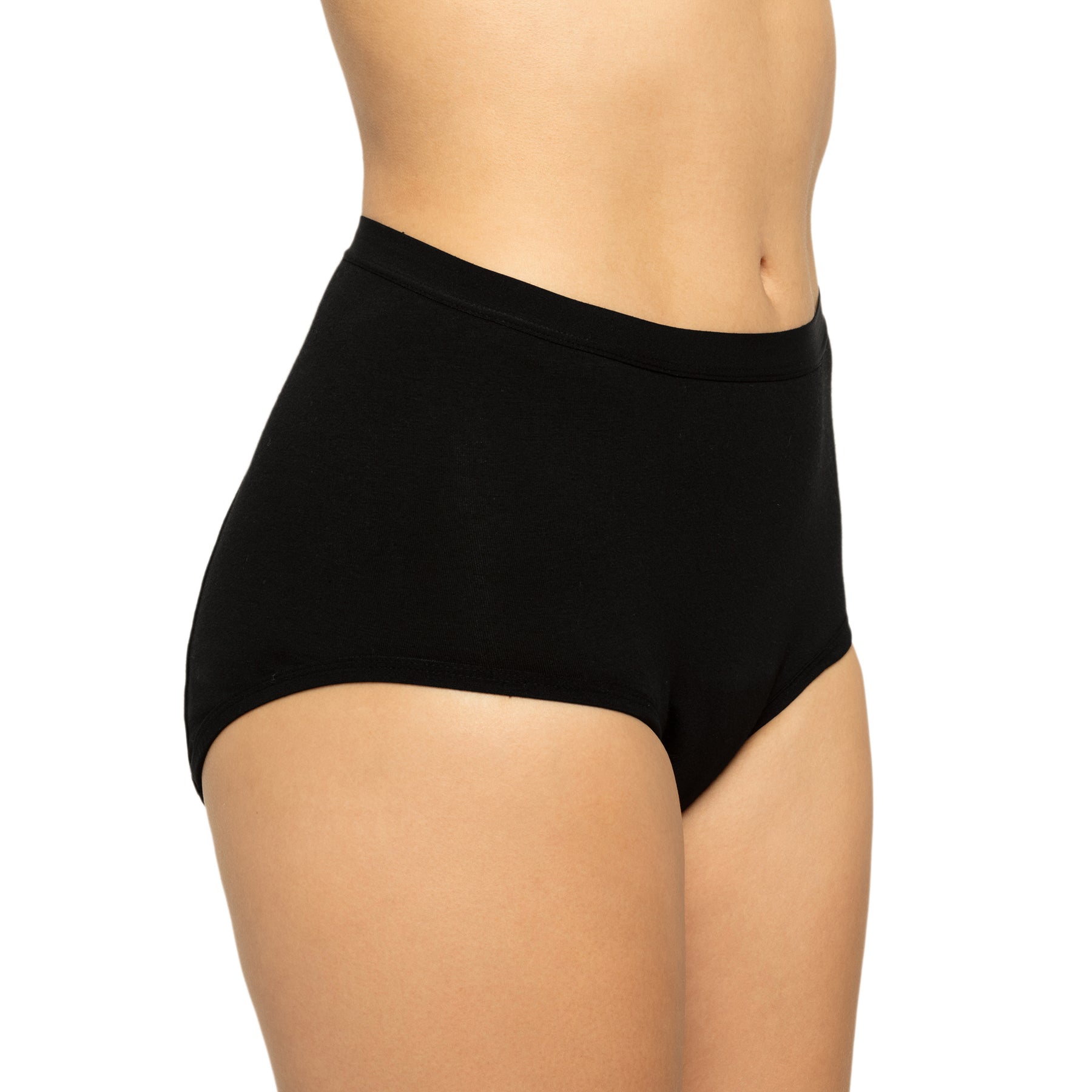 The Extra Coverage High Waisted Period. in Organic Cotton For Heavy Fl – The  Period Company