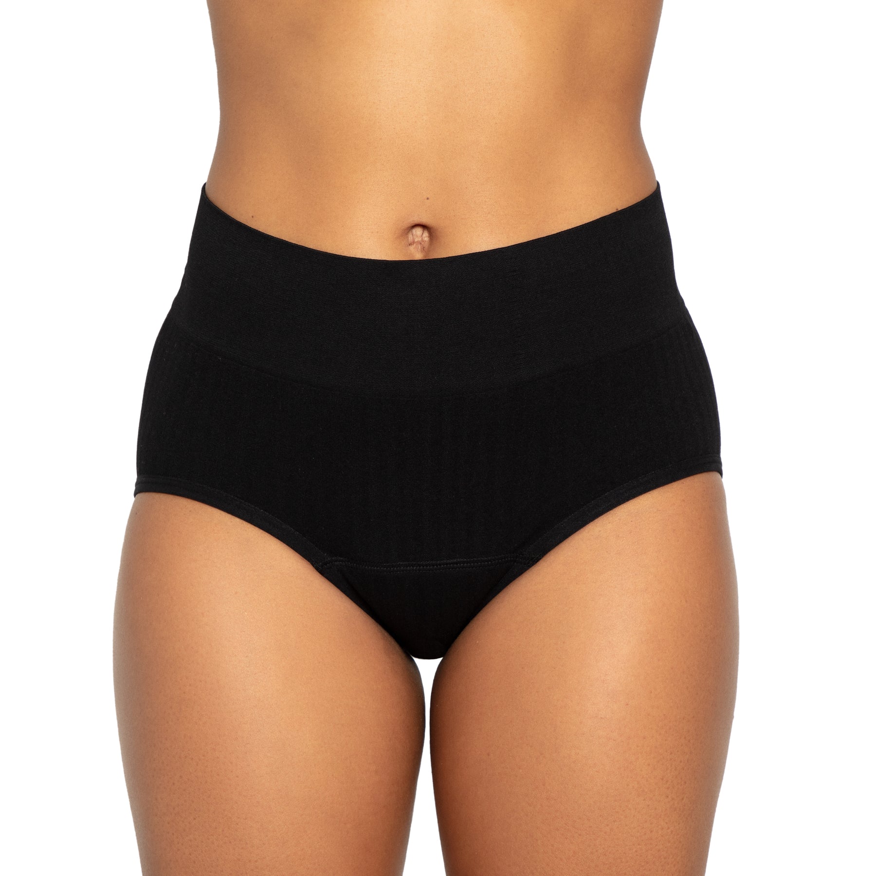 The High Waisted Period. in Sporty Stretch For Heavy Flows – The